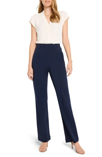 Nic + Zoe Nic+zoe Pintuck Pleated Wide Leg Knit Pants
