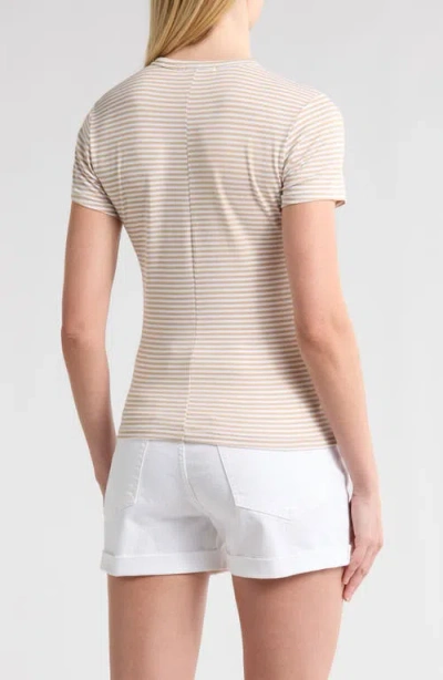 Rag & Bone Lucy Short Sleeve T-shirt In White
