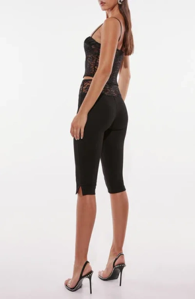 By.dyln Melanie Lace Trim Capri Pants