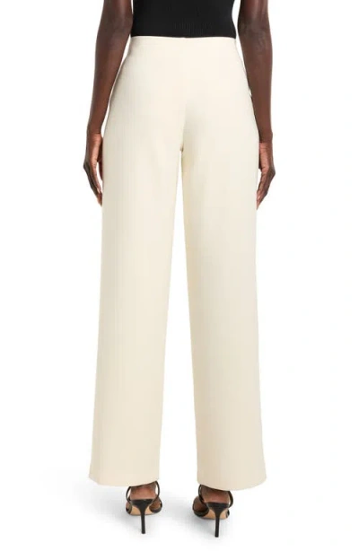 Nic + Zoe Stretch Suiting Lenox Wide Pants In Canvas