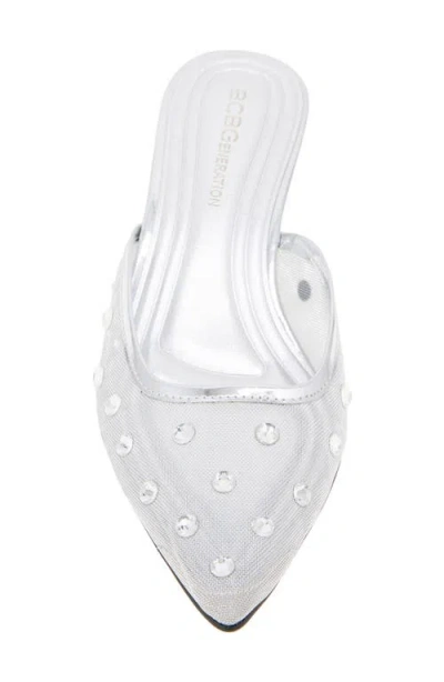 Bcbgeneration Dixy Pointed Toe Kitten Heel Mule