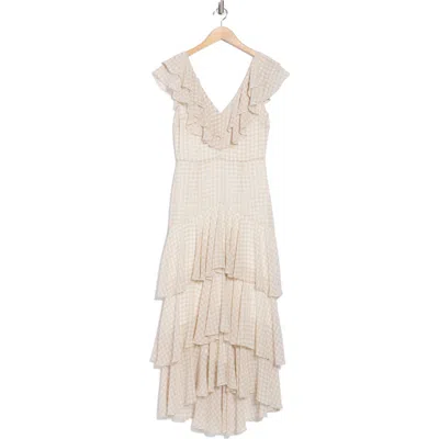 Wayf Floral Ruffle Tiered Dress