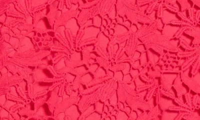 Nsr Angelique Puff Sleeve Lace Minidress