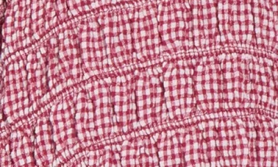 Nsr Smocked Bubble Sleeve Top