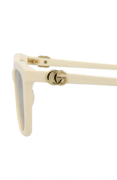 Gucci 55mm Square Sunglasses
