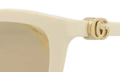 Gucci 55mm Square Sunglasses