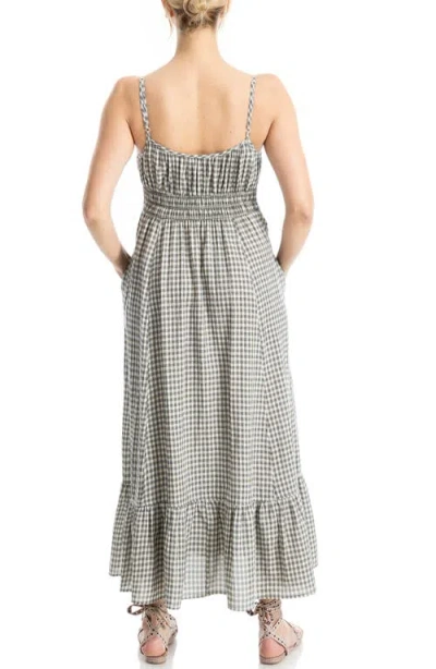 Max Studio Smocked Waist Maxi Sundress