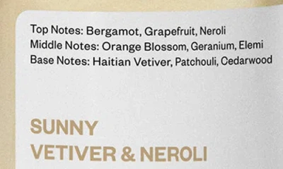 Dossier Sunny Vetiver & Neroli Eau De Parfum