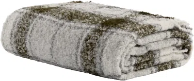 The Conran Shop Gray Alpaca Tartan Throw
