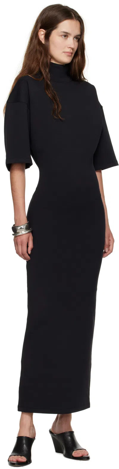 Jean Paul Gaultier Short-sleeved Logo Printed Dresses
