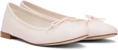 Repetto Pink Cendrillon Ballerina Flats In White