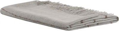 The Conran Shop Gray Classic Boucle Throw
