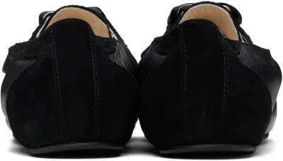 Repetto Black Silk Tennis Sneakers