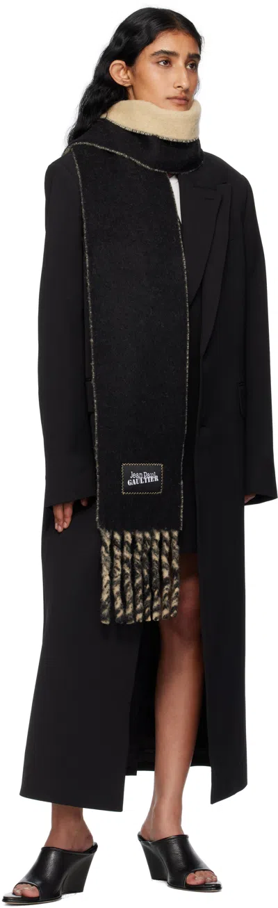 Jean Paul Gaultier Fringed Scarf
