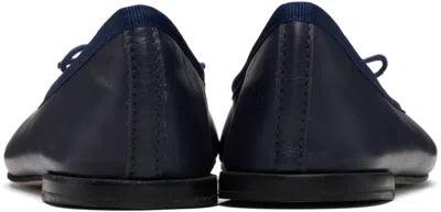 Repetto Navy Cendrillon Ballerina Flats