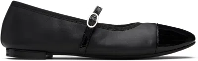 Repetto Black Georgiana Mary-jane Ballerina Flats