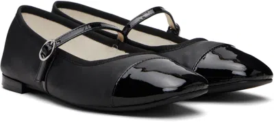 Repetto Black Georgiana Mary-jane Ballerina Flats