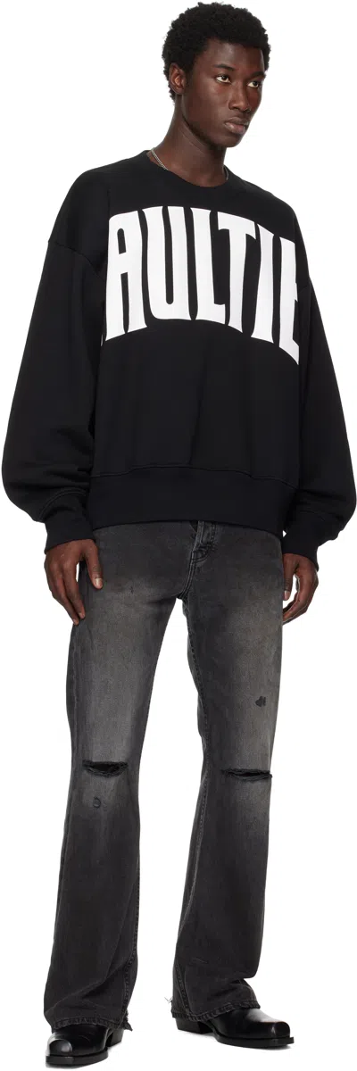 Jean Paul Gaultier Black 'the Gaultier' Sweatshirt In Black