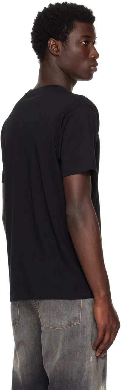Dime Black Global T-shirt In Black