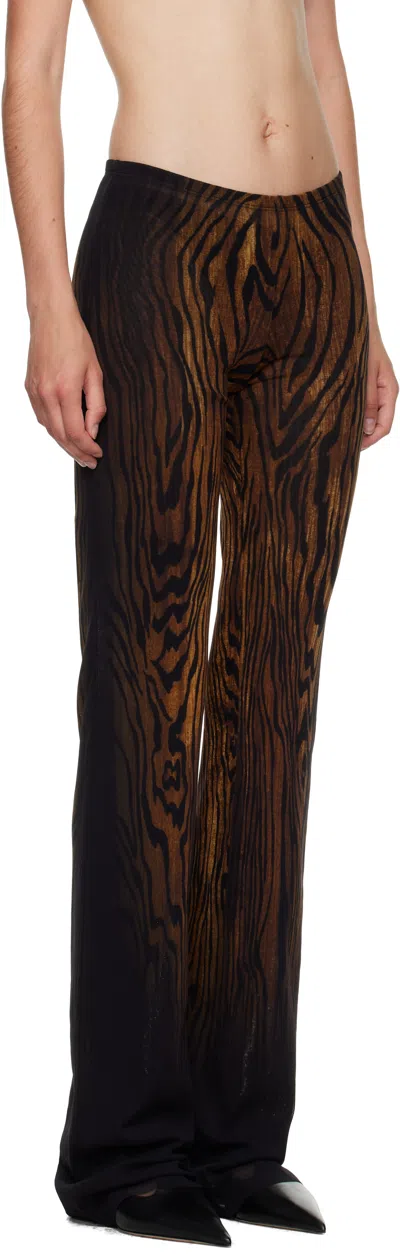 Jean Paul Gaultier Women Wood Mesh Pants