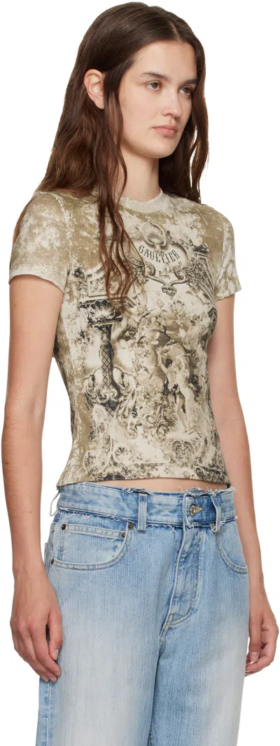 Jean Paul Gaultier Le Medaillon Top In Multi
