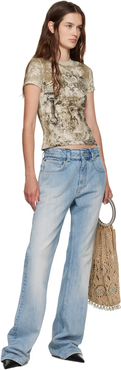 Jean Paul Gaultier Le Medaillon Top In Multi
