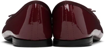 Repetto Burgundy Cendrillon Ballerina Flats
