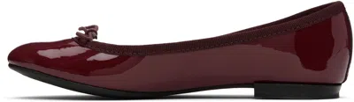 Repetto Burgundy Cendrillon Ballerina Flats