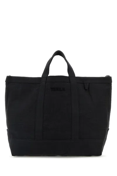 Tekla Slate Canvas Shopping Bag