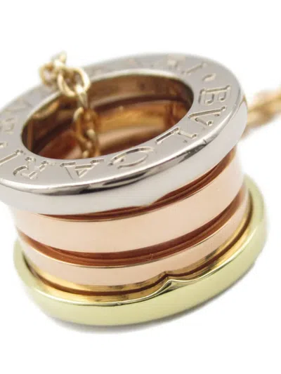 Pre-owned Bvlgari 2010s 18k Gold B-zero1 Perfect Mistake Necklace
