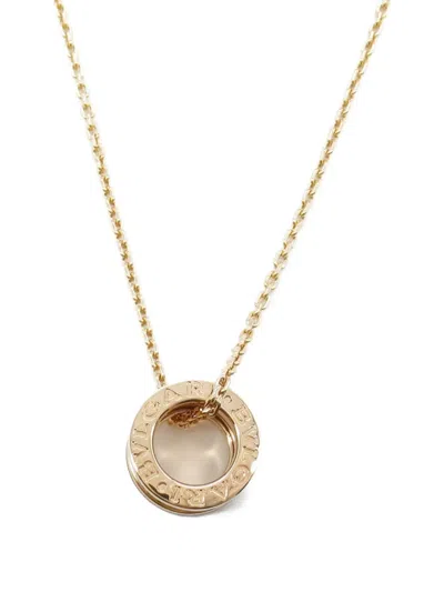 Pre-owned Bvlgari 18k Rose Gold B-zero1 Necklace