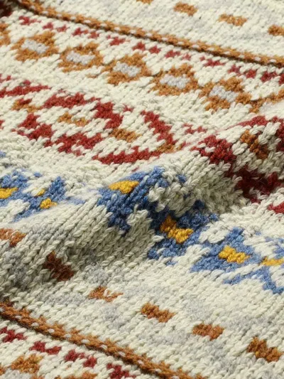GEOMETRIC-PATTERN SWEATER