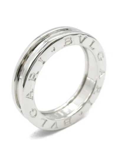 Pre-owned Bvlgari 18k White Gold B-zero1 Ring