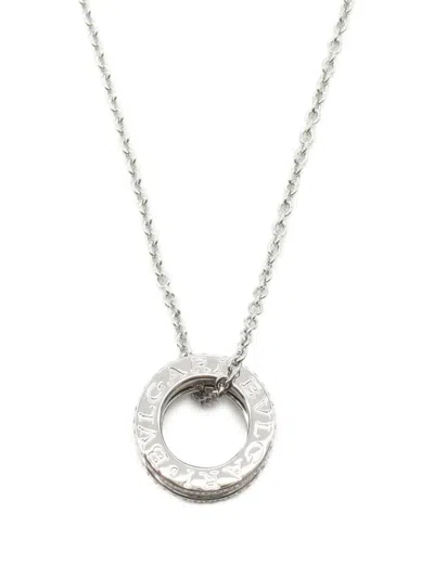 Pre-owned Bvlgari 18k White Gold Diamond Necklace