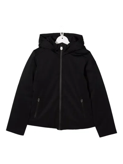 HOODED ZIP-FRONT JACKET