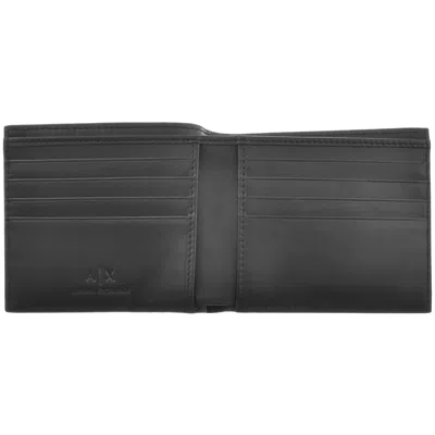 Armani Exchange Bifold Logo Wallet Black