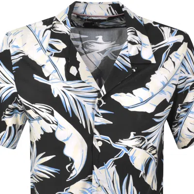 Tommy Hilfiger Regular Fit Banana Leaf Print Camp Shirt In Multi