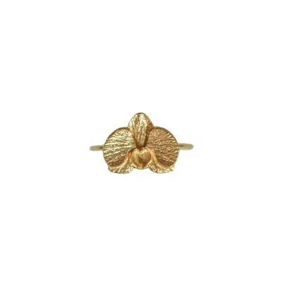 Alegoria Jewellery Women's Orchid Ring - Gold