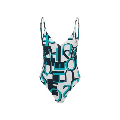 House Of Silk Women's White Bridget Extra Soft Swimsuit