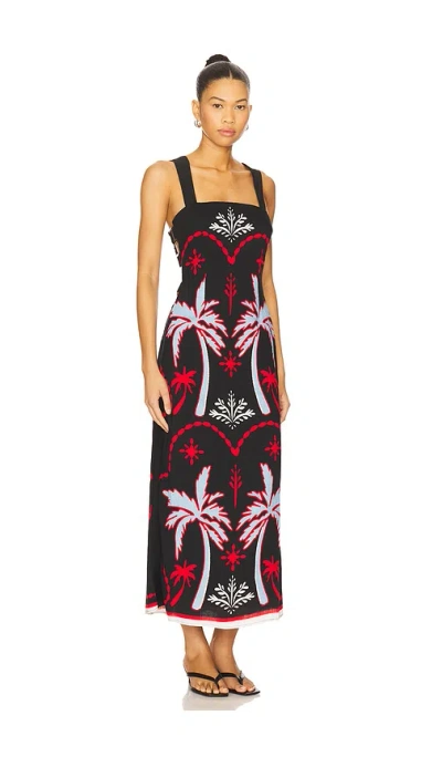 Seven Wonders Florence Midi Dress In Black