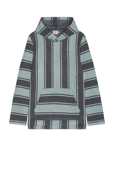 Faherty Whitewater Hoodie In Blue