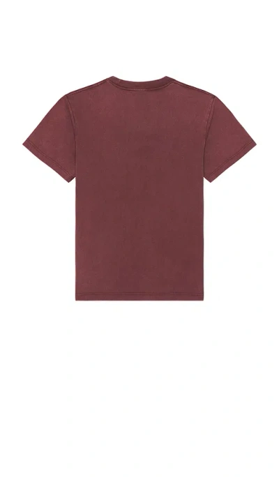 Philcos Def Leppard Pyromania Tee In Burgundy