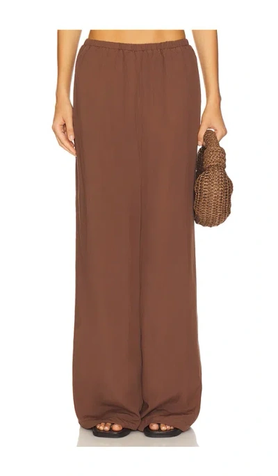 Seven Wonders Fleur Palazzo Pant In Brown