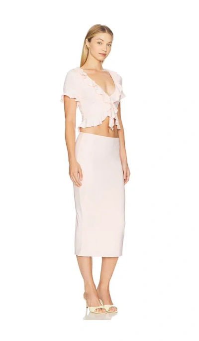More To Come Dakota Skirt Set In Pink