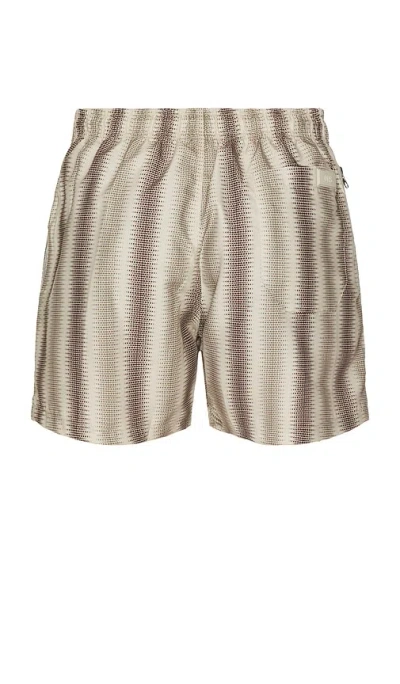 Oas Nomada Swim Shorts In Neutral