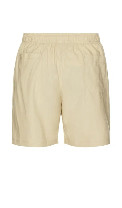 Oas Linen Shorts In Neutral