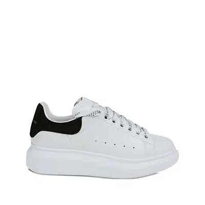 Alexander Mcqueen Alexander Mc Queen White And Black Oversized Sneakers In White