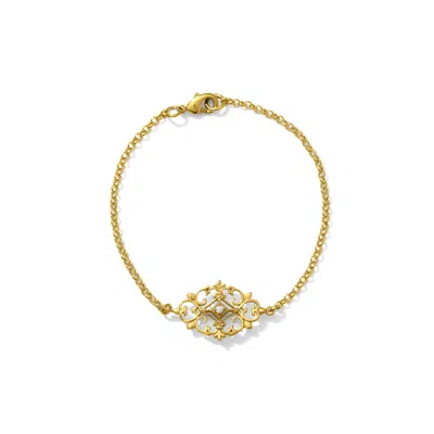 Alexie Of Athens Women's Gold Chloe Lace Bracelet