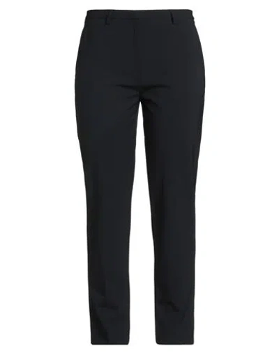 Lardini Woman Pants Black Size 8 Polyester, Wool, Elastane In Black