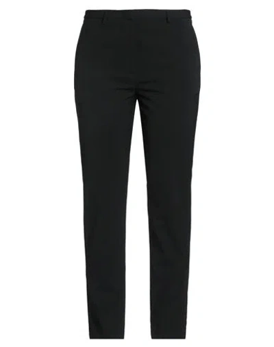 Lardini Woman Pants Black Size 8 Polyester, Wool, Elastane In Black
